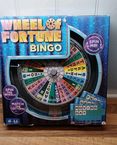 Title wheel fortune bingo - of,