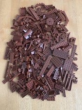 Lego Reddish Brown 500G Bulk Bundle Various Bricks 0.5KG Job Lot #3 