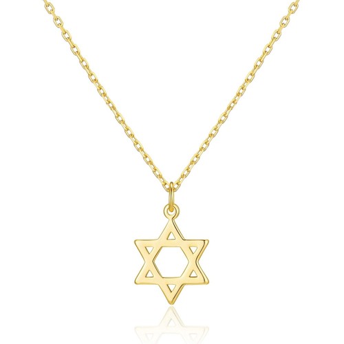 18k gold plated star - gold,