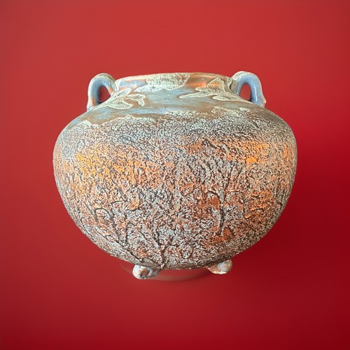 Studio pottery large blue - pottery,
