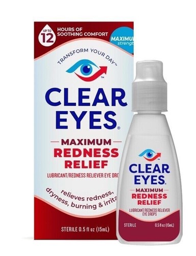 Clear eyes maximum redness - eyes,
