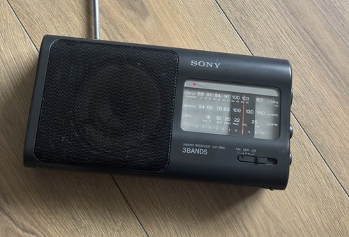 Vintage 1990 sony icf 780l - vintage, icf-780l
