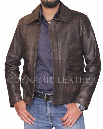 Indiana jones distressed brown - distressed,