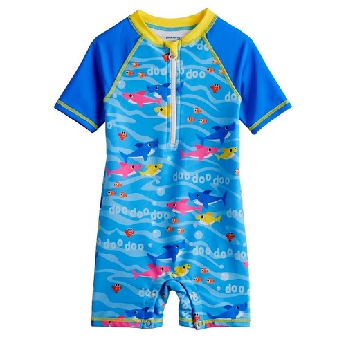Infant baby shark swimsuit - infant,