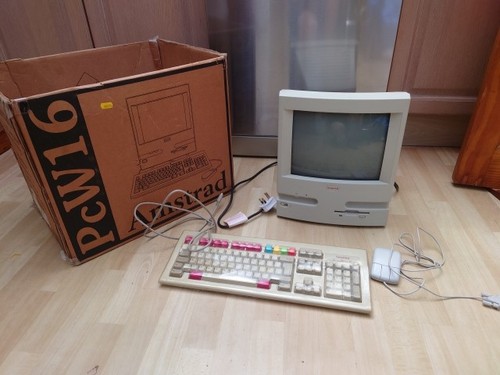 Amstrad pcw16 vintage computer - vintage,