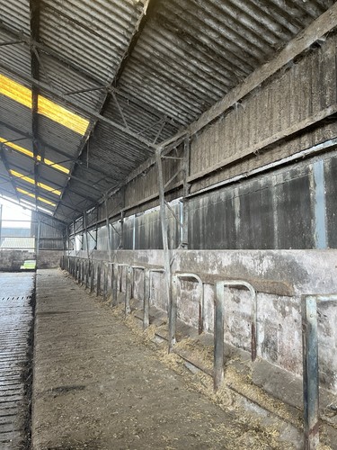 Steel farm building - steel,