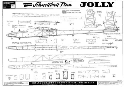 Graupner jolly plan set - graupner,