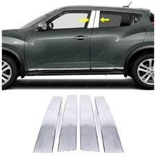 Chrome Door Pillar Trim 4 pcs