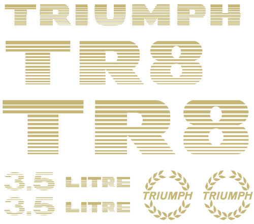 Triumph tr8 transfer - tr8,