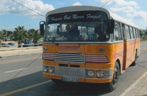 Bus photo orange malta - orange,