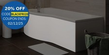 Bathroom P Shaped Bath Panel Only