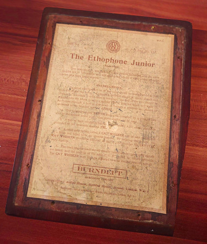 Vintage 1920s burndept - 1920s,