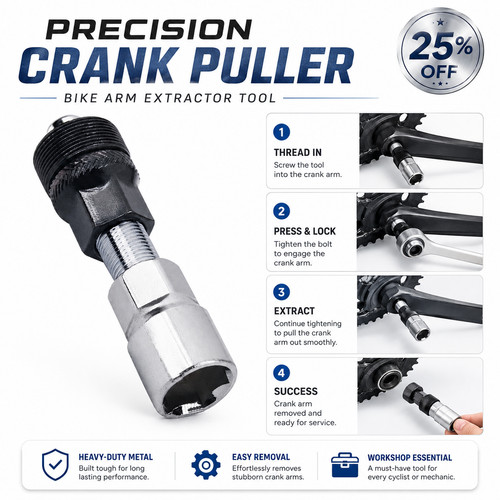 Crank arm puller - arm, removal