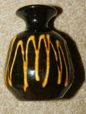 WOBURN POTTERY BROWN POSY VASE