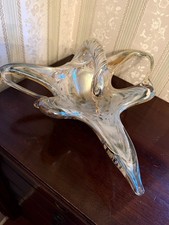 Large art vannes glass swan