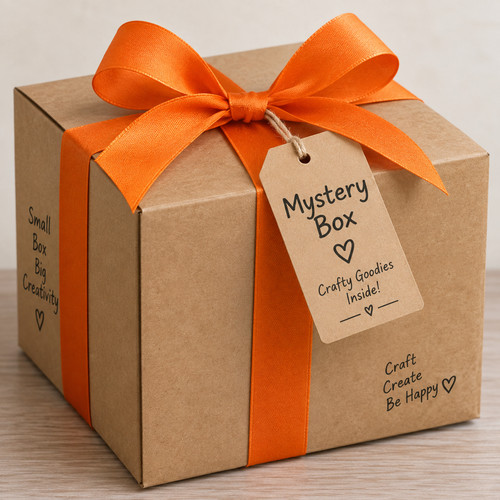 Craft stash mystery box all - mystery,