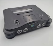Nintendo 64 perfect condition black / grey on colour