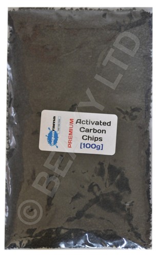 Activated carbon chips - carbon, "chips"
