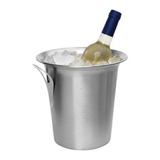 Large Stainless Steel Ice Bucket 4.5L – Bar Drinks Cooler