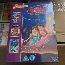 DISNEY ALADDIN MOVIES - THREE