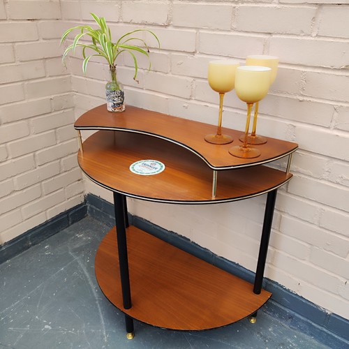 Mid century teak - teak, drinks