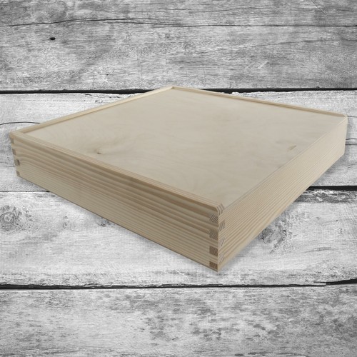 Large wooden decorative gift - large,