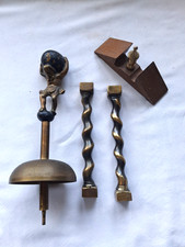 Dutch wall clock Atlas figure