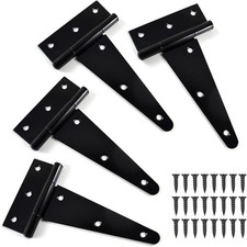 4pcs T Gate Door Hinges, 3inch
