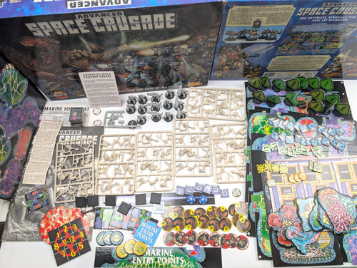 Advanced space crusade board - crusade,