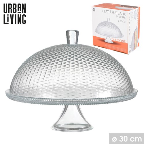 Diamond 30cm footed - 30cm,