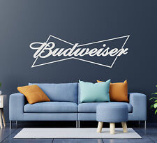BUDWEISER INSPSIRED STICKER DECAL DOOR, WALL, LAPTOP, FRIDGE, MAN CAVE TOOL BOX