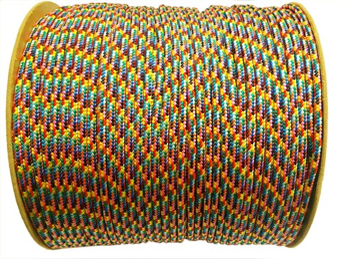 Multi color poly - multi, cord