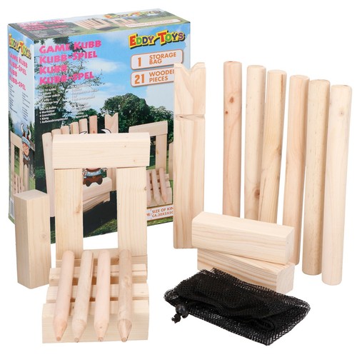 30cm king kubb wooden birch - king,