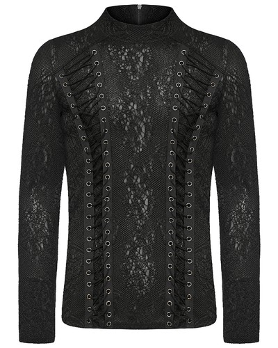 Punk rave mens gothic - rave, textured