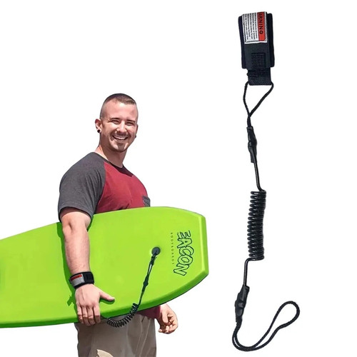 Premium coiled bodyboard leash - premium,