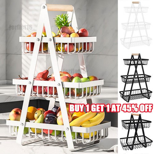 Tier fruit storage basket - tier,