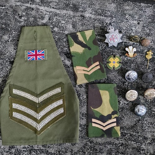 Military brassard with - military,