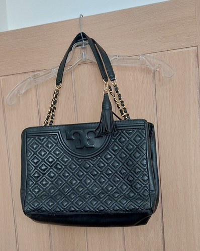 Tory burch black leather - tory,