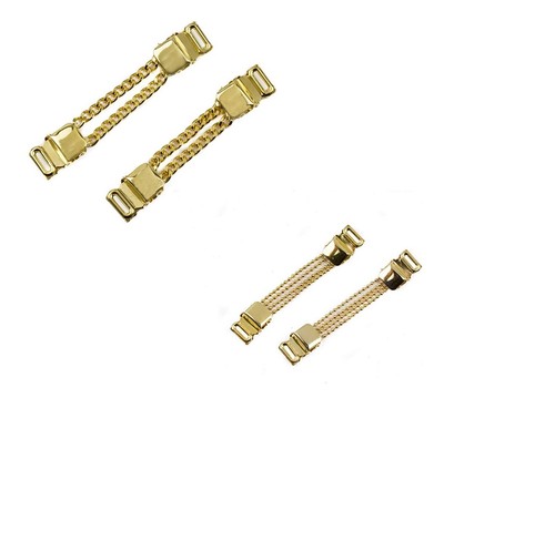 Gold plated metal dress - gold,