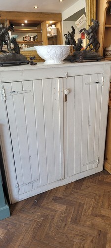 Vintage shabby painted pine - vintage,