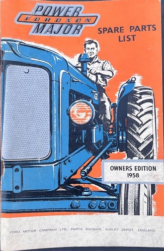 Original 1958 fordson power - fordson,