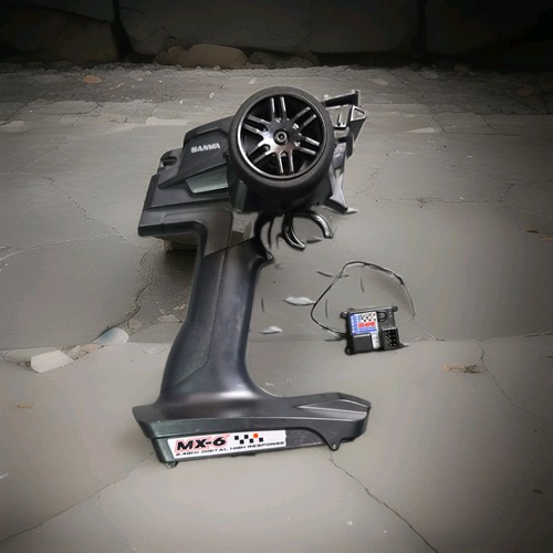 Sanwa mx6 transmitter 391w - transmitter,