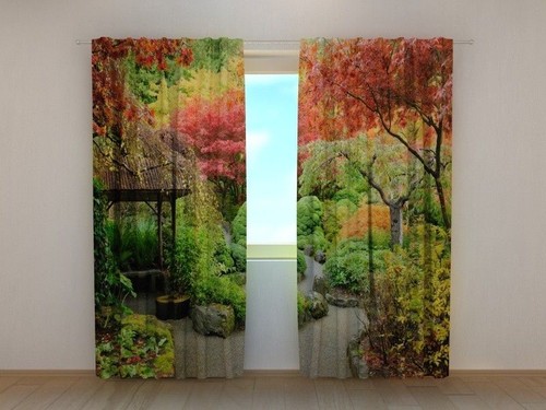 Curtain autumnal japanese - curtain,