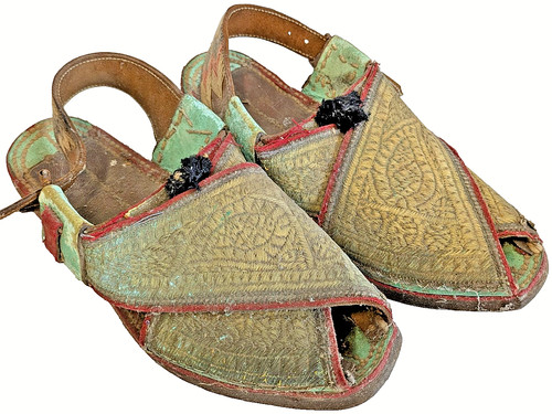 Antique embroidered pashtun - embroidered,
