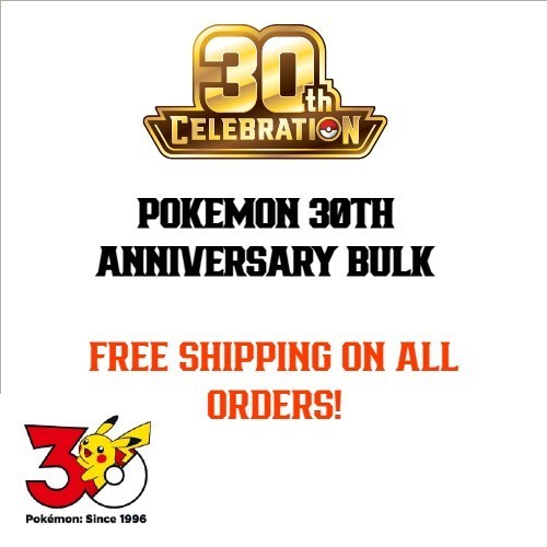 Pokemon 30th anniversary bulk - pokemon,