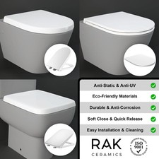 RAK Toilet Seat Soft Close