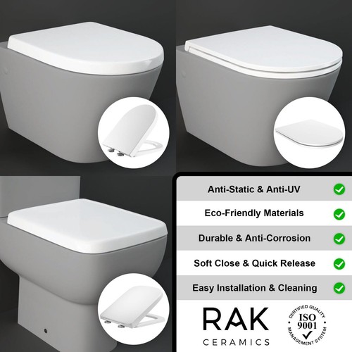 Rak toilet seat soft - rak,