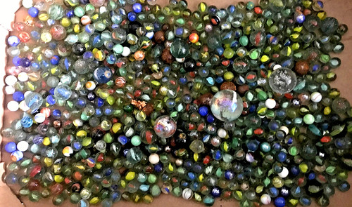 Antique vintage marbles - vintage,