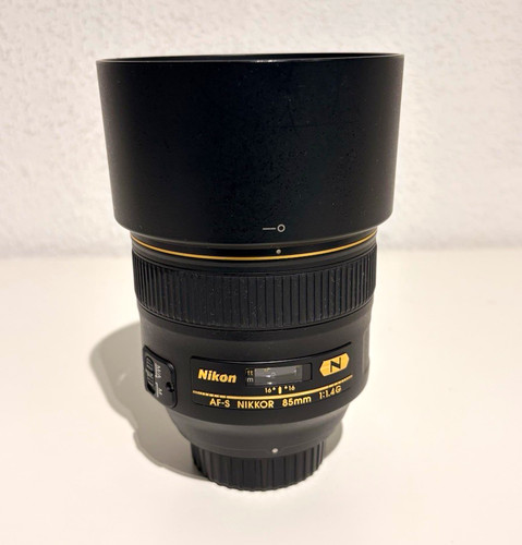 Nikon nikkor 85mm - af-s, f/1.4g
