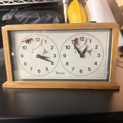Vintage chess clock insa - clock, by